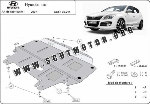 Scut motor metalic Hyundai i30