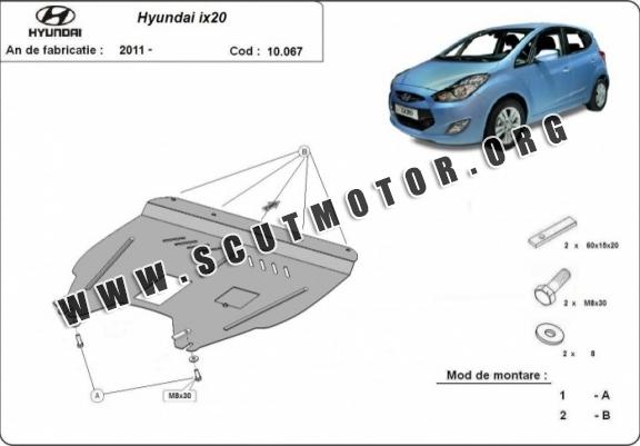 Scut motor metalic Hyundai ix20