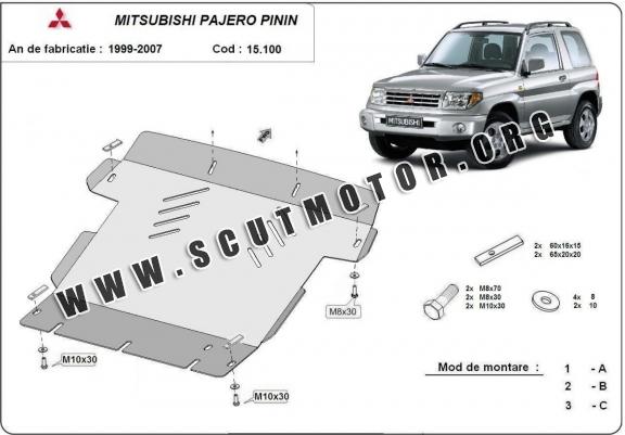 Scut motor metalic Mitsubishi Pajero Pinin