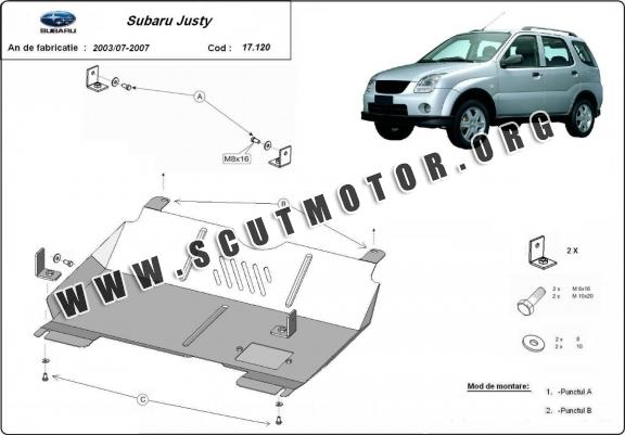 Scut motor metalic Subaru Justy