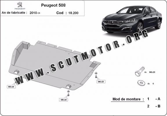 Scut motor metalic Peugeot 508