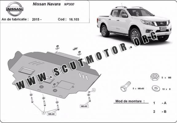 Scut motor metalic  Nissan Navara NP300