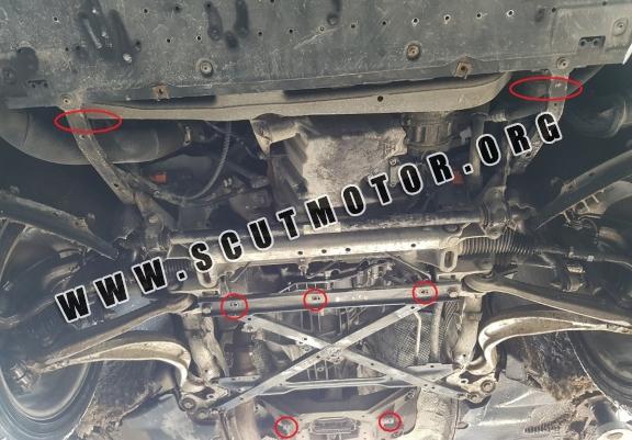 Scut motor metalic Audi A4 B8 - diesel