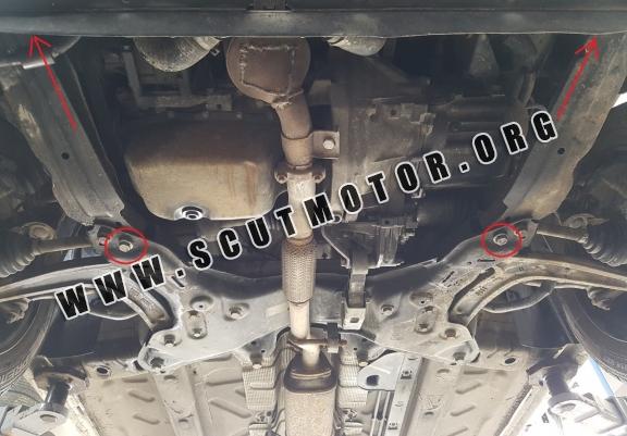Scut motor metalic Fiat 500 S