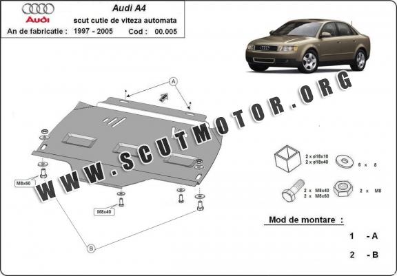 Scut cutie de viteză automată Audi A4 B6