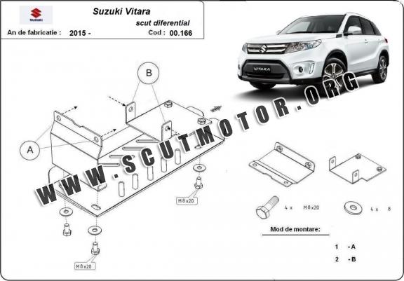 Scut diferențial spate Suzuki Vitara