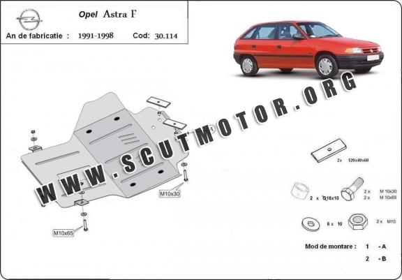 Scut motor metalic Opel Astra F