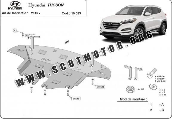 Scut motor metalic Hyundai Tucson
