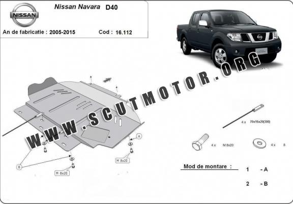 Scut motor metalic Nissan Navara