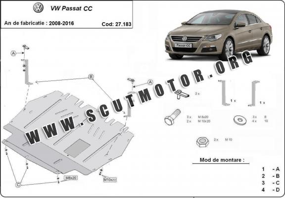 Scut motor metalic VW Passat CC