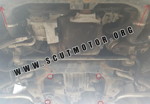 Scut motor metalic Audi A4 B6, 1.9 tdi