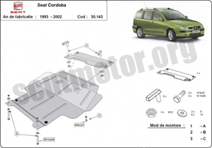 Scut motor Seat Cordoba 1993-2001