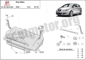 Scut motor Seat Altea
