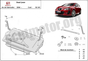 Scut motor metalic Seat Leon 2