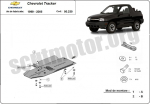 Cutie de viteza Chevrolet Tracker