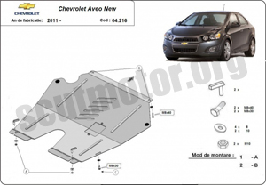 Scut Motor Chevrolet Aveo motorizare 1.4B,1.6D,2011