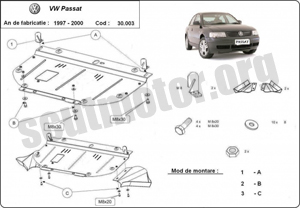 Scut motor VW Passat B5