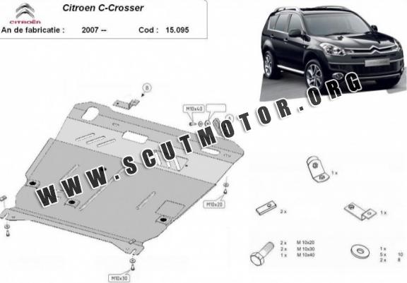 Scut motor metalic Citroen C - Crosser