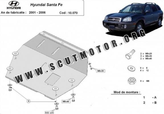 Scut motor metalic Hyundai Santa Fe