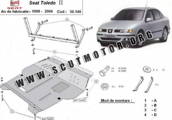 Scut motor metalic Seat Toledo