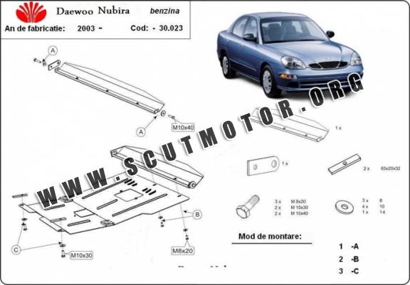 Scut motor metalic Daewoo Nubira