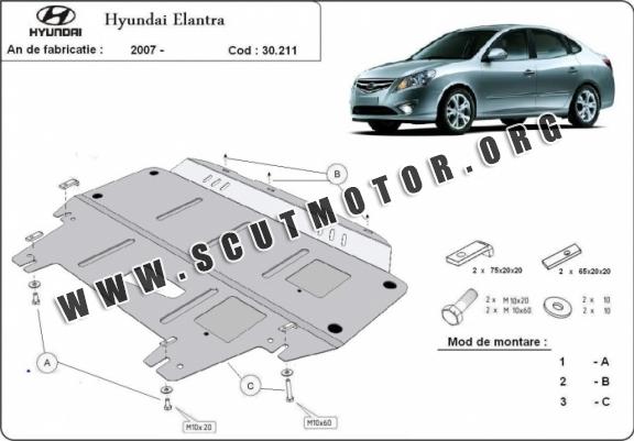 Scut motor metalic Hyundai Elantra