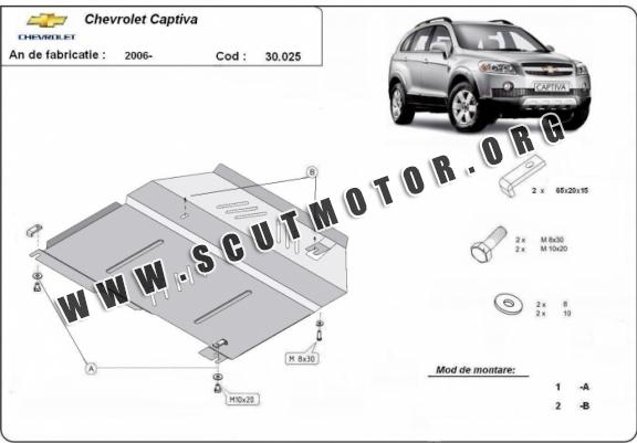 Scut motor metalic Chevrolet Captiva