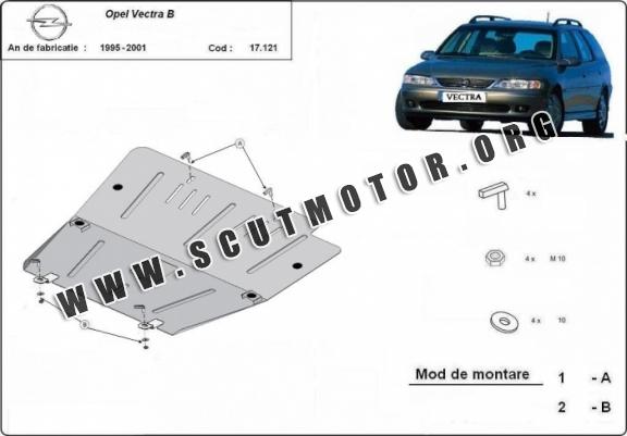 Scut motor metalic Opel Vectra B