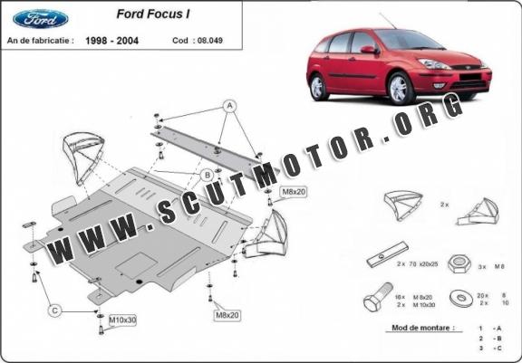 Scut motor metalic Ford Focus 1