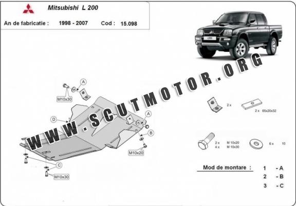 Scut motor metalic Mitsubishi L