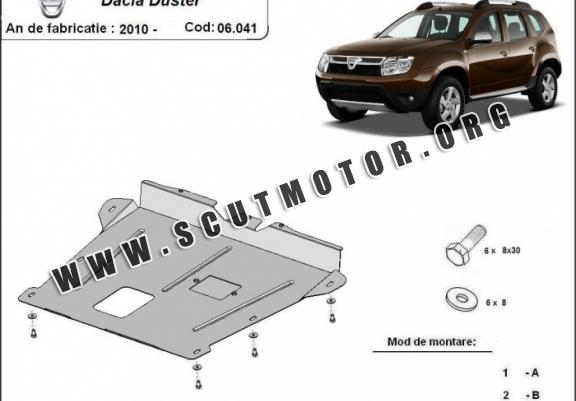 Scut motor metalic Dacia Duster