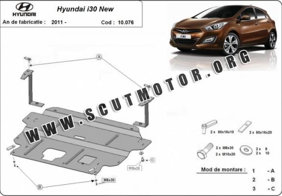 Scut motor metalic Hyundai i30