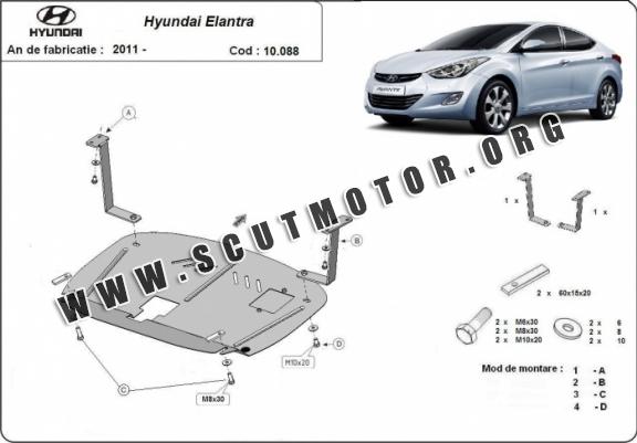 Scut motor metalic Hyundai Elantra