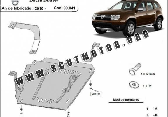 Scut rezervor Dacia Duster