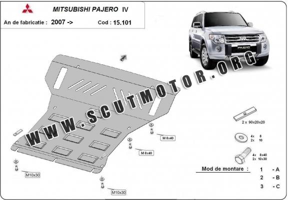 Scut motor metalic Mitsubishi Pajero IV (V80, V90)