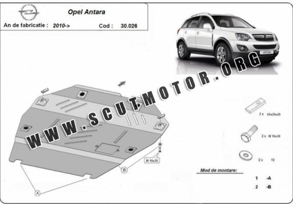 Scut motor metalic Opel Antara