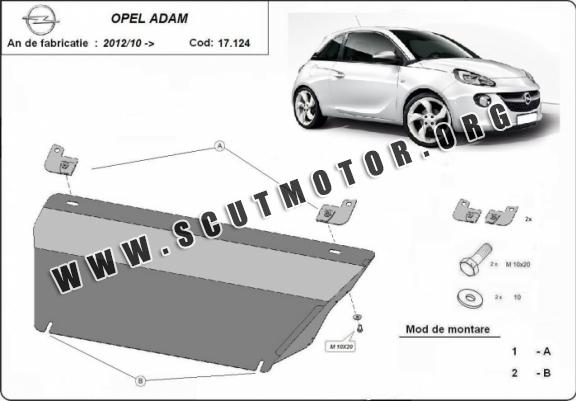 Scut motor metalic Opel Adam