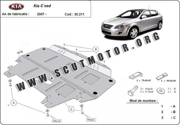 Scut motor metalic Kia C eed