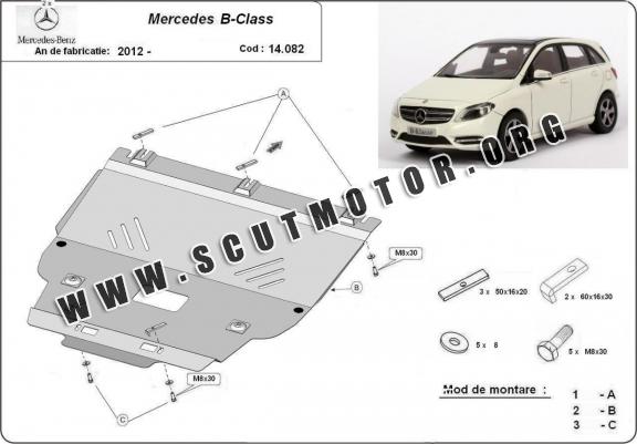 Scut motor metalic Mercedes B-Class W246