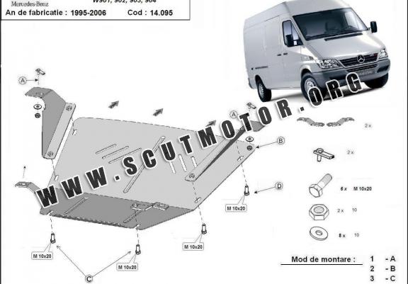 Scut motor metalic Mercedes Sprinter