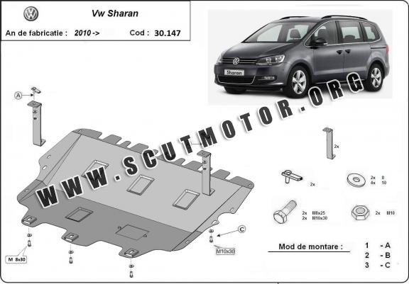 Scut motor metalic Volkswagen Sharan