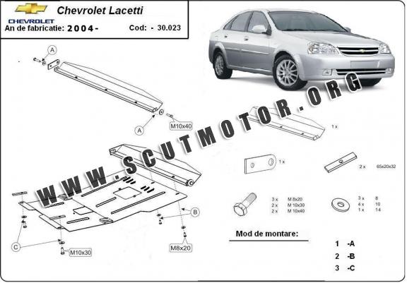 Scut motor metalic Chevrolet Lacetti