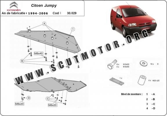 Scut motor metalic Citroen Jumpy