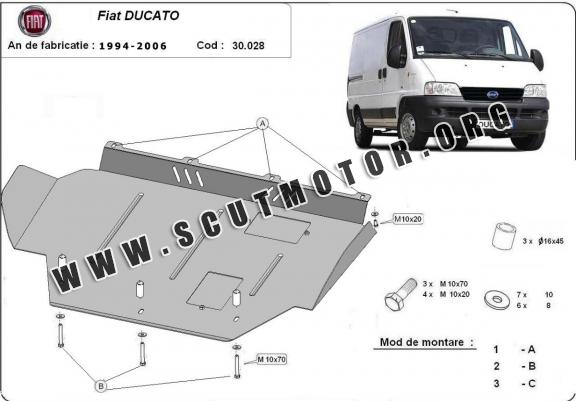 Scut motor metalic Fiat Ducato