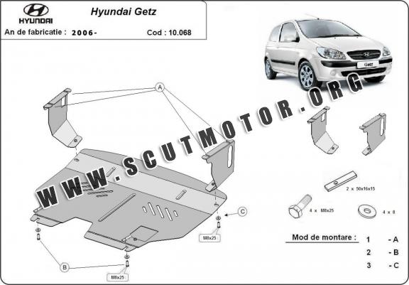 Scut motor metalic Hyundai Getz