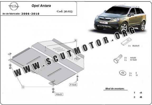 Scut motor metalic Opel Antara