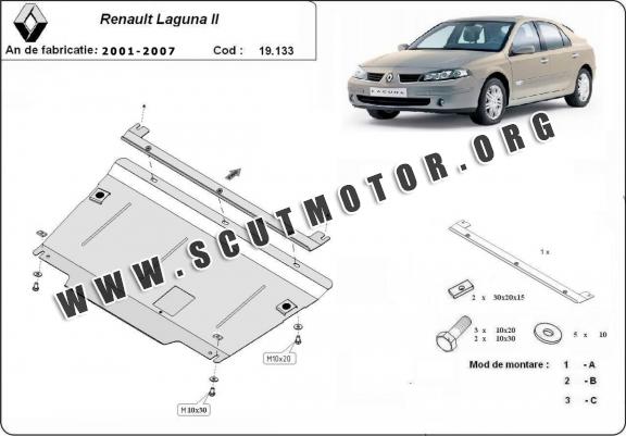 Scut motor metalic Renault Laguna 2