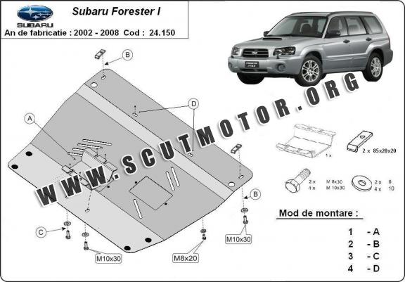 Scut motor metalic Subaru Forester