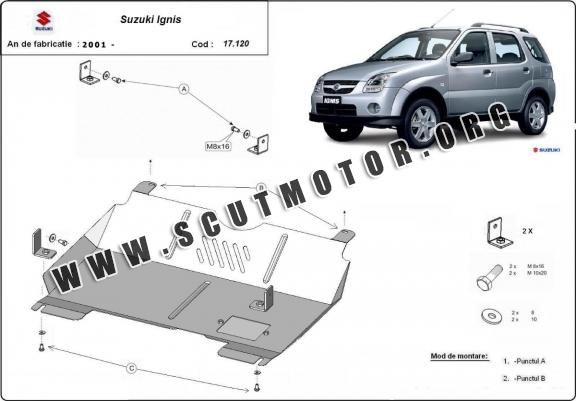 Scut motor metalic Suzuki Ignis