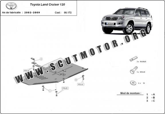 Scut cutie de viteză Toyota Land Cruiser J120